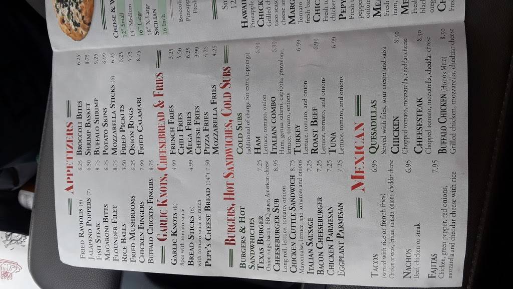 Pepys Pizza | restaurant | 734 Highland Rd, Highland, MI 48357, USA | 2484722922 OR +1 248-472-2922