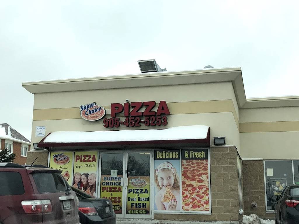 Superchoice Pizza | restaurant | 7980 Kennedy Rd S, Brampton, ON L6W 0A2, Canada | 9054525253 OR +1 905-452-5253