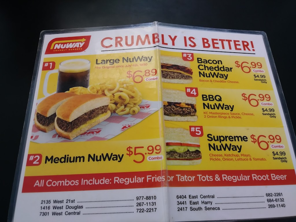 NuWAY Burgers | restaurant | 1416 W Douglas Ave, Wichita, KS 67203, USA | 3162671131 OR +1 316-267-1131