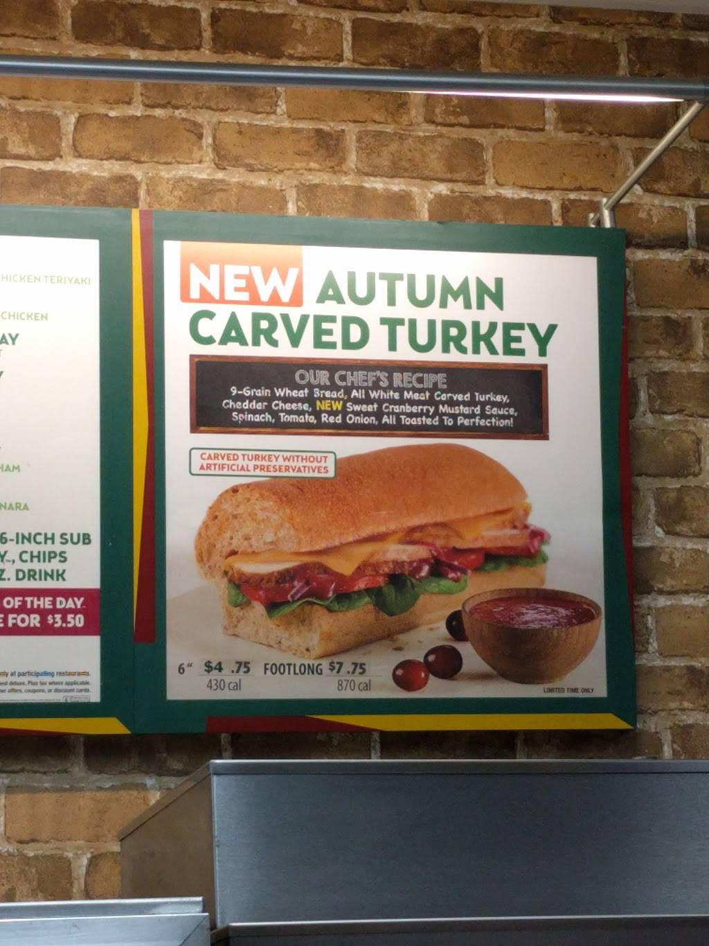 Subway Restaurants | restaurant | 1410 S Randall Rd, Algonquin, IL 60102, USA | 2246787135 OR +1 224-678-7135