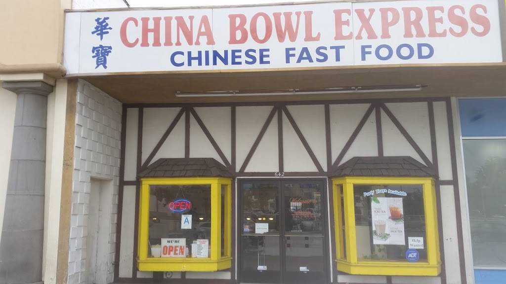 CHINA BOWL EXPRESS | restaurant | 642 E Holt Ave, Pomona, CA 91767, USA | 9096290880 OR +1 909-629-0880