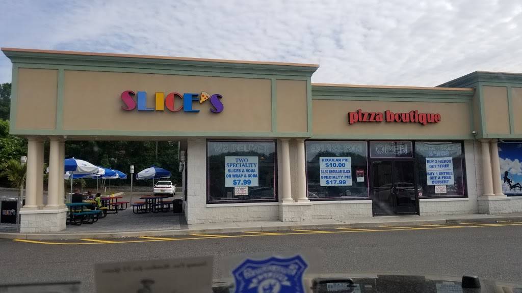 Slices Pizza | restaurant | 1198 Middle Country Rd, Selden, NY 11784, USA | 6313332900 OR +1 631-333-2900