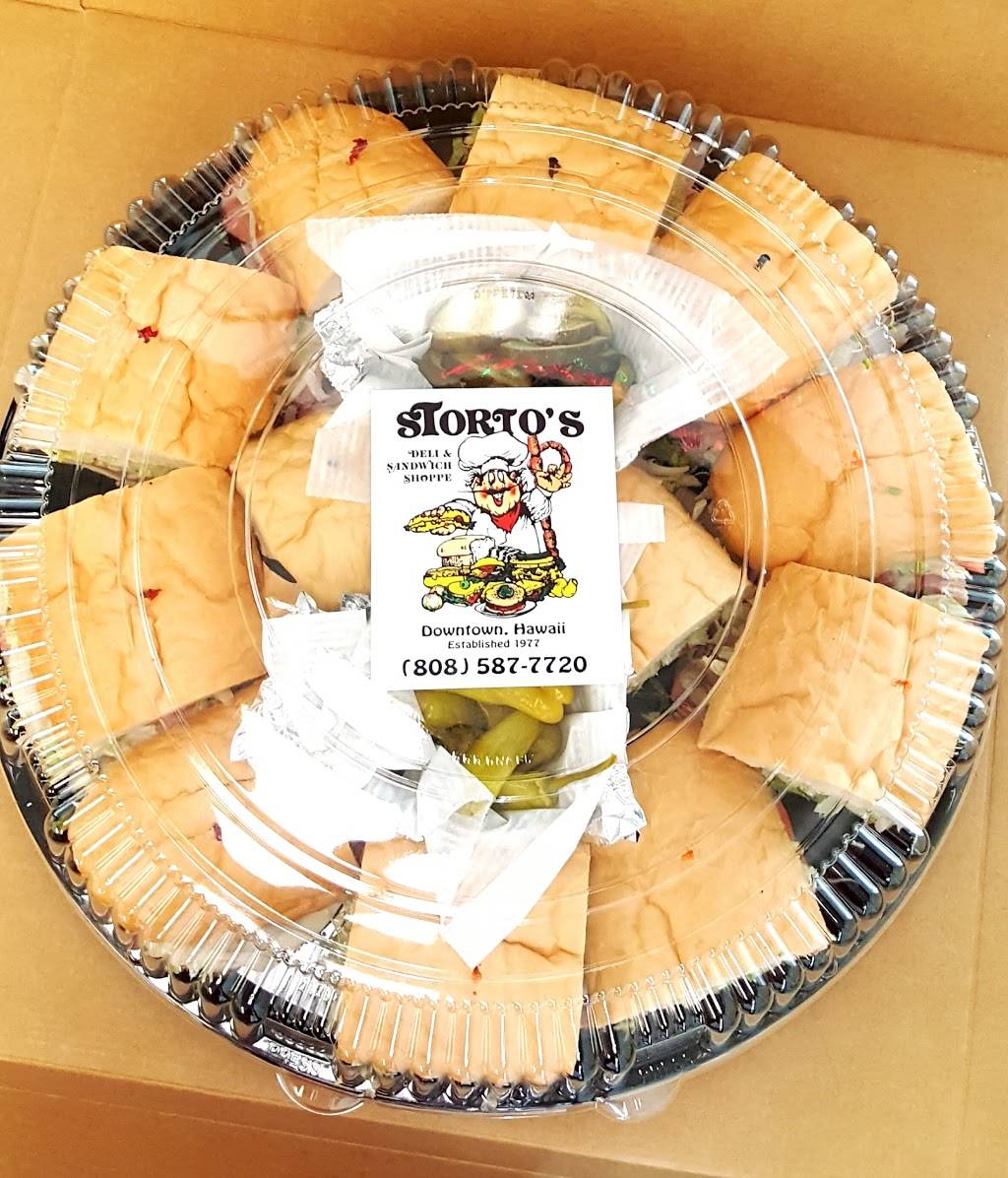 Stortos Deli & Sandwich Shoppe | restaurant | 841 Bishop St #152, Honolulu, HI 96813, USA | 8085877720 OR +1 808-587-7720
