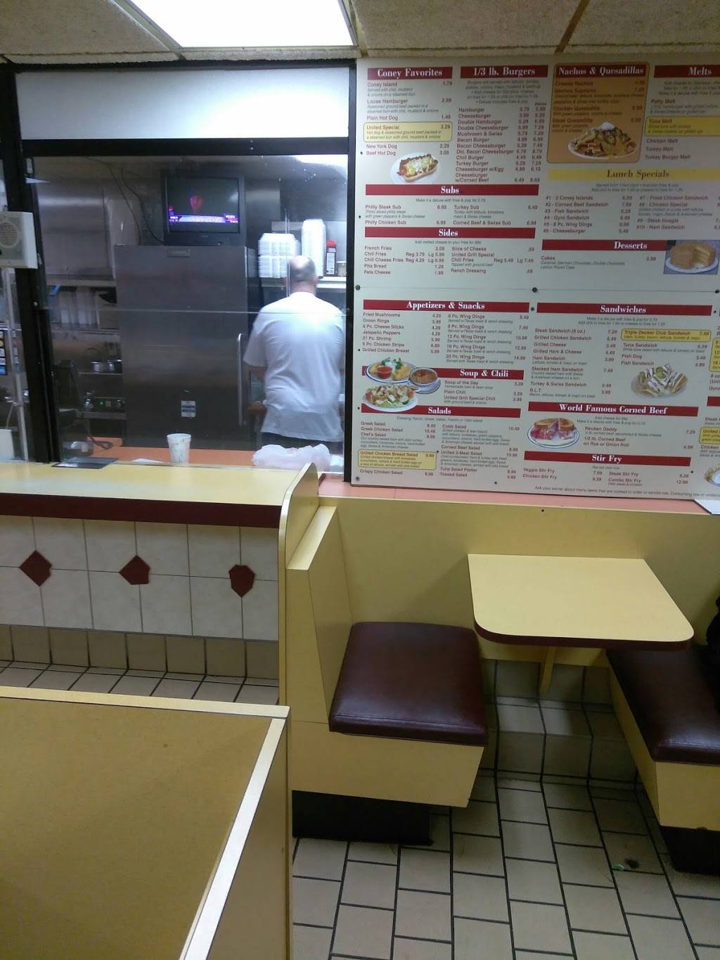 United Grill Coney Island | restaurant | 18800 Joseph Campau Ave, Detroit, MI 48234, USA | 3133686070 OR +1 313-368-6070