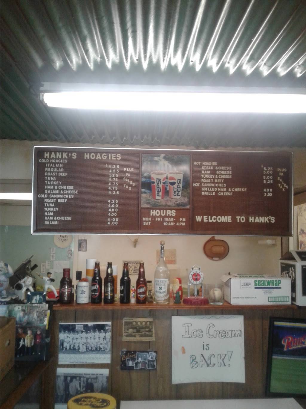 Hanks Hoagies | restaurant | 1224 Woodlawn St, Scranton, PA 18509, USA | 5709618265 OR +1 570-961-8265