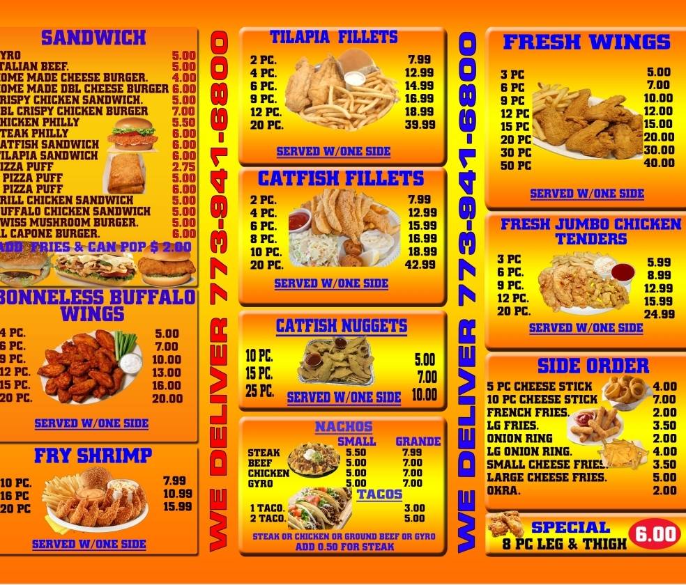 happy wings restaurant | meal takeaway | 8950 S Ashland Ave, Chicago, IL 60620, USA | 7739416800 OR +1 773-941-6800
