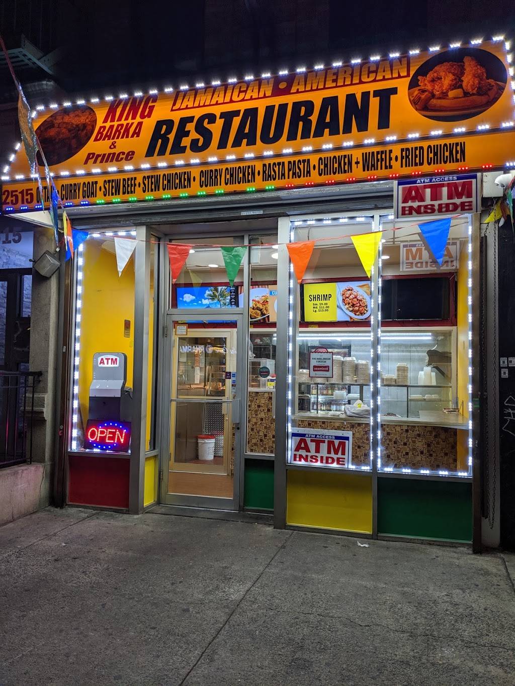 King Barka | restaurant | 2515 Adam Clayton Powell Jr Blvd, New York, NY 10039, USA | 6464299844 OR +1 646-429-9844