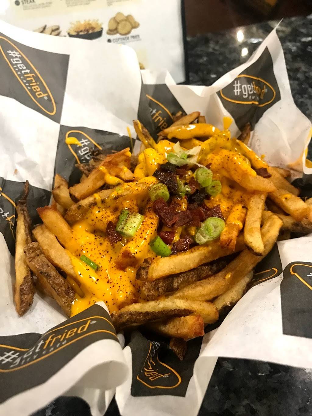 #getfried fry cafe | restaurant | 2656 Main St #130, Dallas, TX 75226, USA | 2147829707 OR +1 214-782-9707