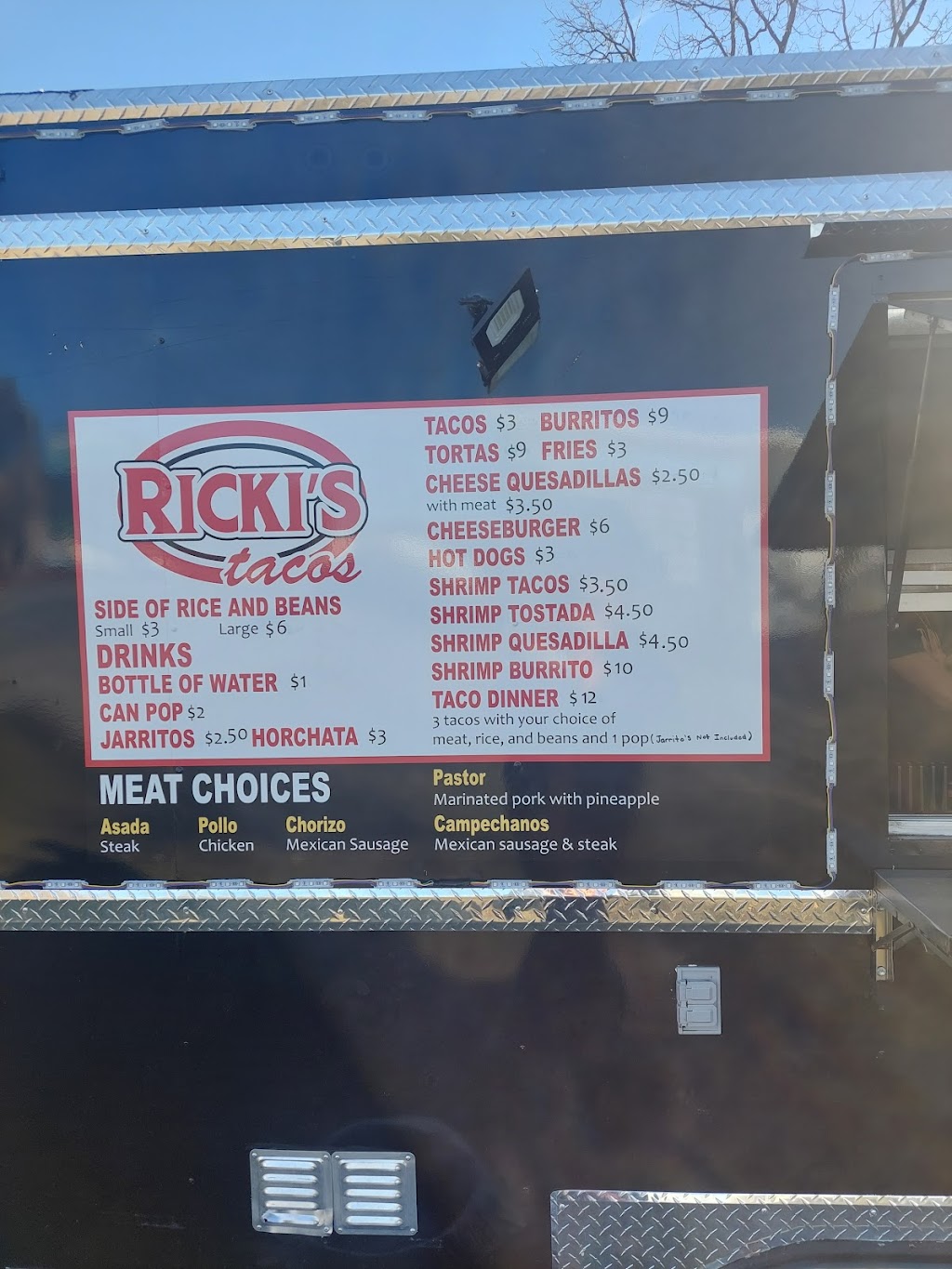 Rickis tacos | restaurant | 2270 S Wayne Rd, Westland, MI 48186, USA | 3139777012 OR +1 313-977-7012