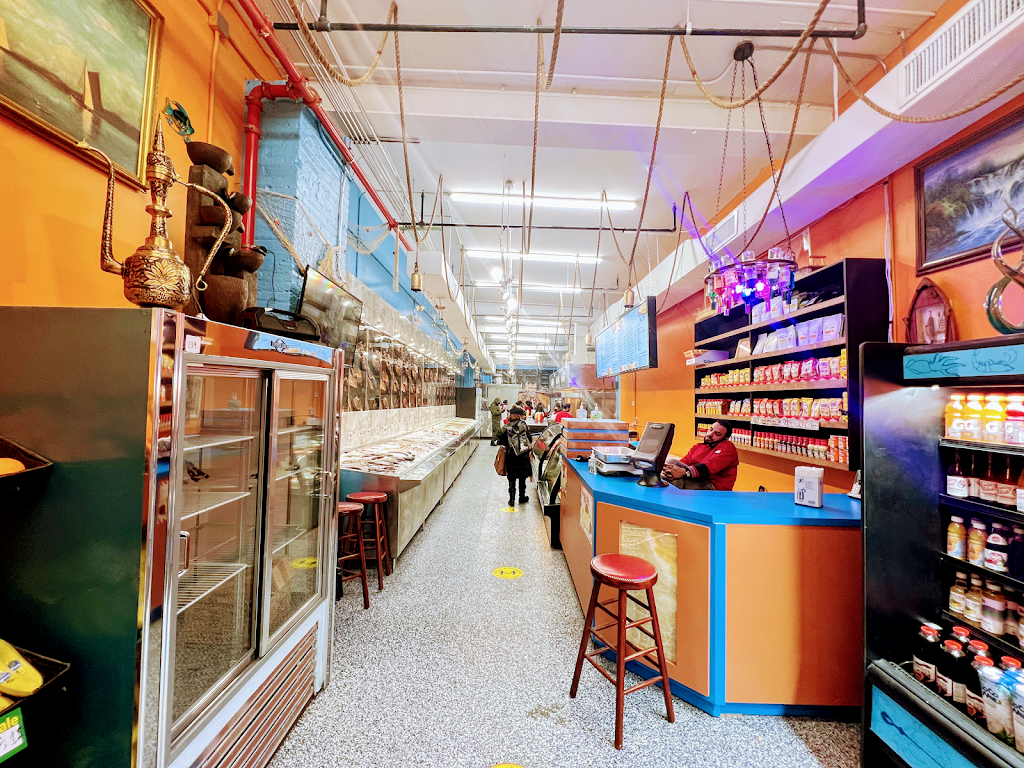 Anas Fish Market | restaurant | 703 Malcolm X Blvd, New York, NY 10039, USA | 6469284500 OR +1 646-928-4500