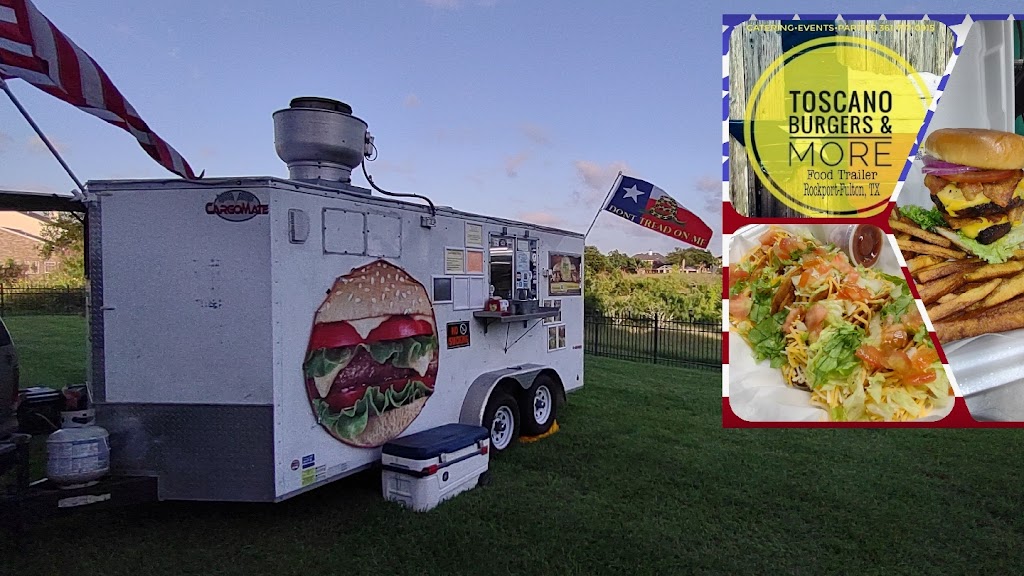 Toscano Burgers, BBQ & More DRIVE-THRU | restaurant | 1910 W Market St, Rockport, TX 78382, USA | 3617170915 OR +1 361-717-0915