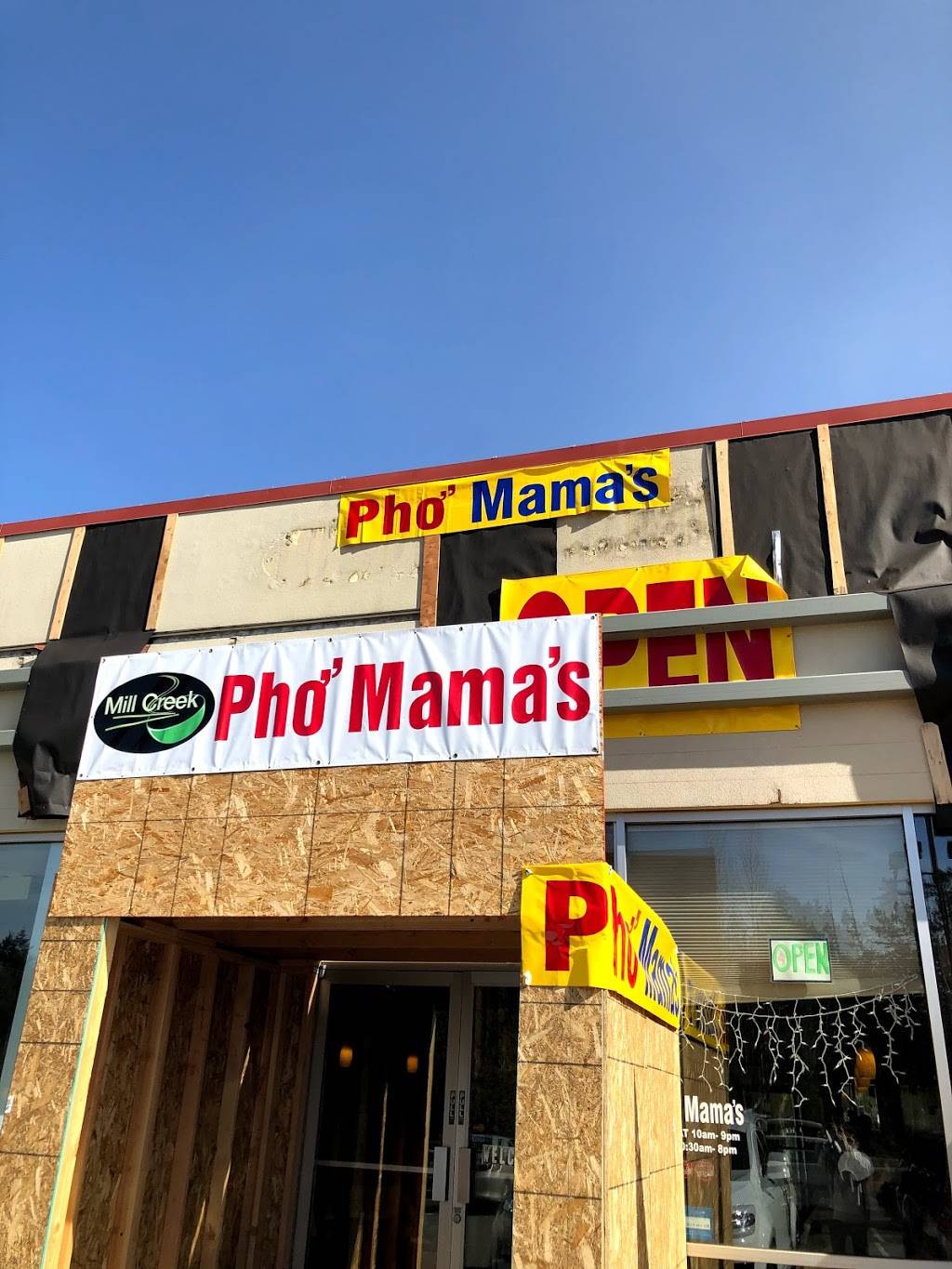 Pho Mamas | restaurant | 13206 Bothell Everett Hwy #401c, Mill Creek, WA 98012, USA | 4253168887 OR +1 425-316-8887