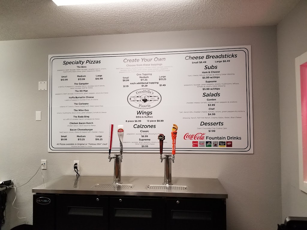 Goodfellas Pizzeria | restaurant | 621 S Main St, Miami, OK 74354, USA | 9189193803 OR +1 918-919-3803