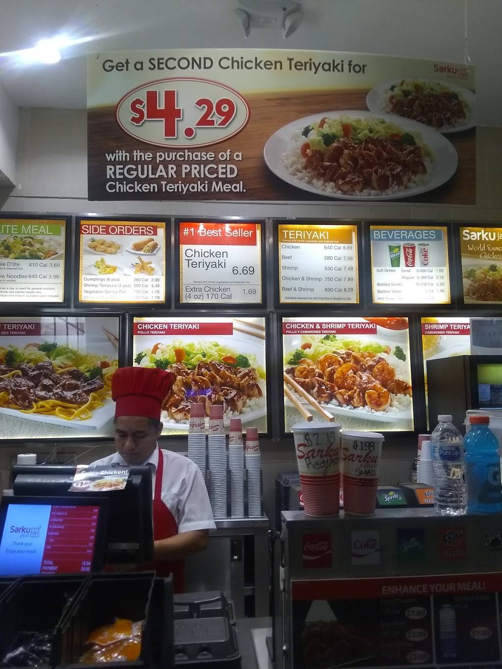 Sarku Japan | restaurant | 9401 W Colonial Dr Suite 252, Ocoee, FL 34761, USA | 4078424001 OR +1 407-842-4001