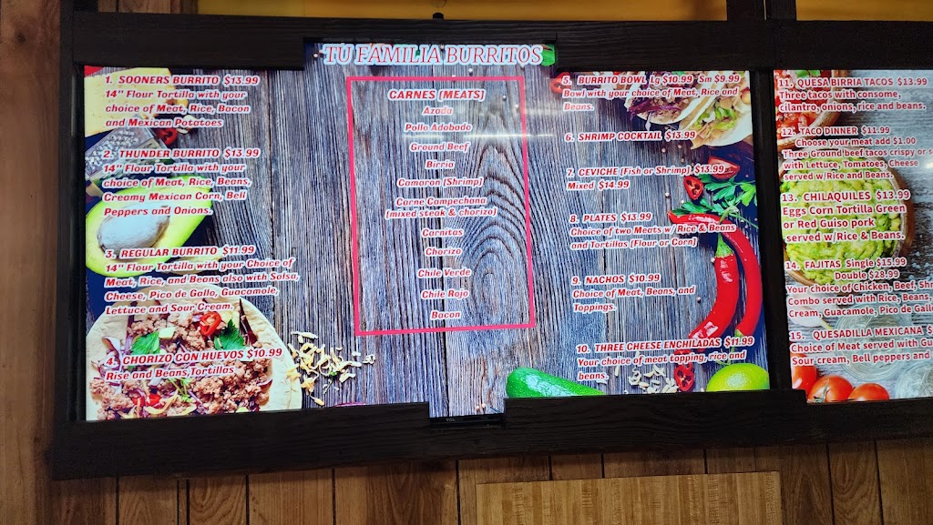 Tu Familia Mexican Restaurant | restaurant | 8225 OK-17, Elgin, OK 73538, USA | 5804548225 OR +1 580-454-8225