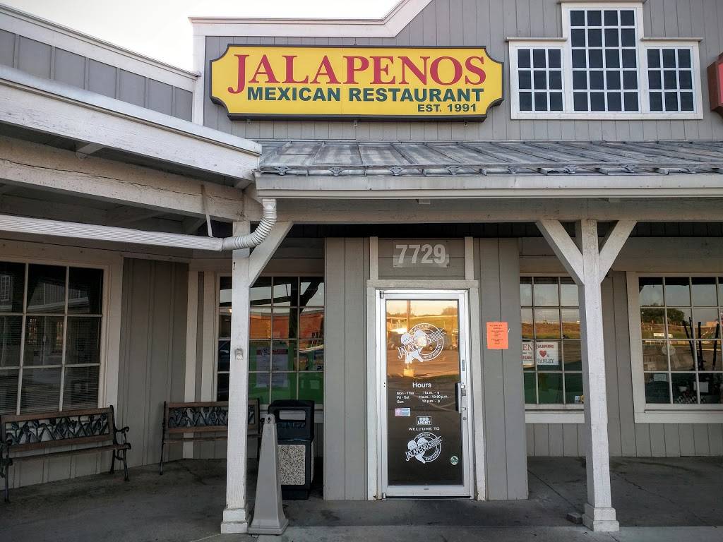 Jalapenos | restaurant | 7729 151st St, Overland Park, KS 66223, USA | 9136813555 OR +1 913-681-3555