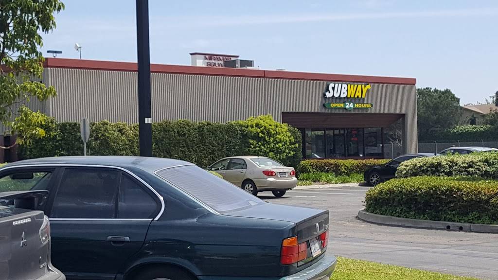 Subway Restaurants | restaurant | 9242 Miramar Rd, San Diego, CA 92126, USA | 8586933395 OR +1 858-693-3395