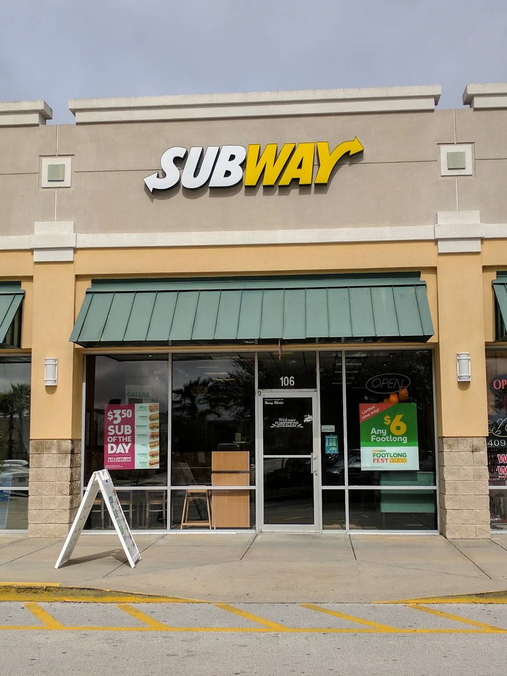 Subway | restaurant | 3450 Bayside Lakes Blvd SE, Palm Bay, FL 32909, USA | 3214090079 OR +1 321-409-0079