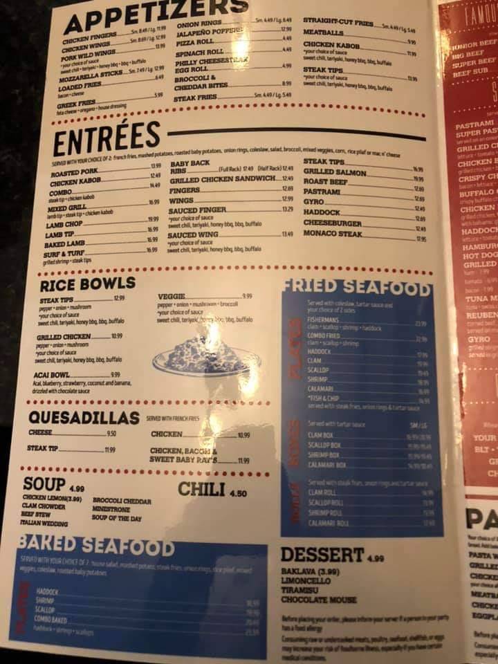 Gregs Tavern | restaurant | 208 Rantoul St, Beverly, MA 01915, USA | 9787208911 OR +1 978-720-8911