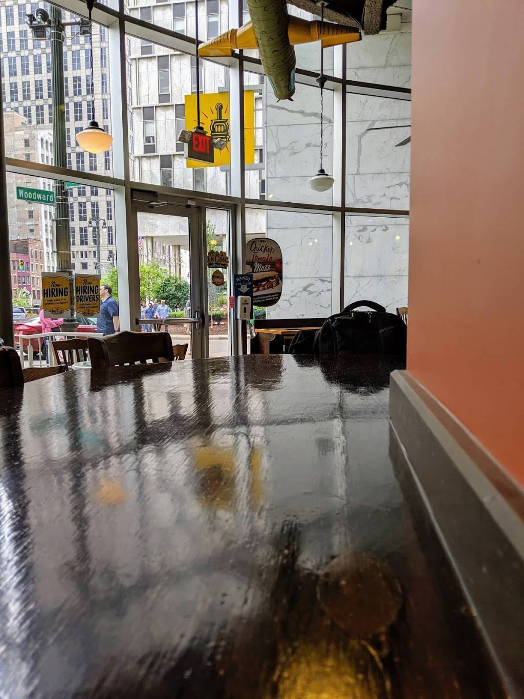 Potbelly Sandwich Shop | restaurant | 777 Woodward Ave Suite 150, Detroit, MI 48226, USA | 3133094197 OR +1 313-309-4197