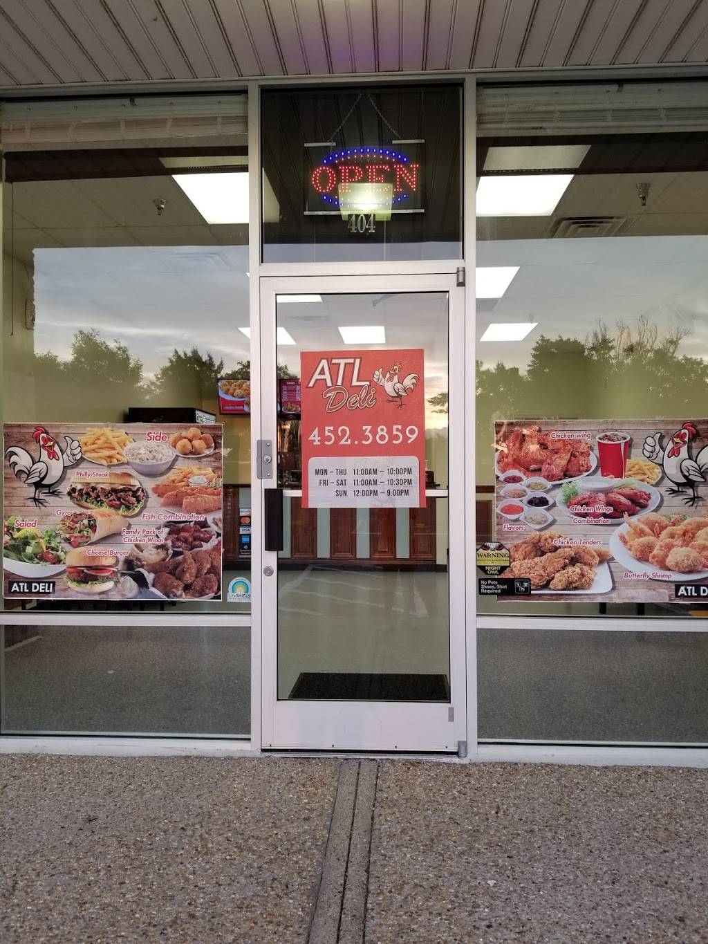 Atl Wings | restaurant | 3877 Holland Road #404, Virginia Beach, VA 23452, USA | 7574523859 OR +1 757-452-3859