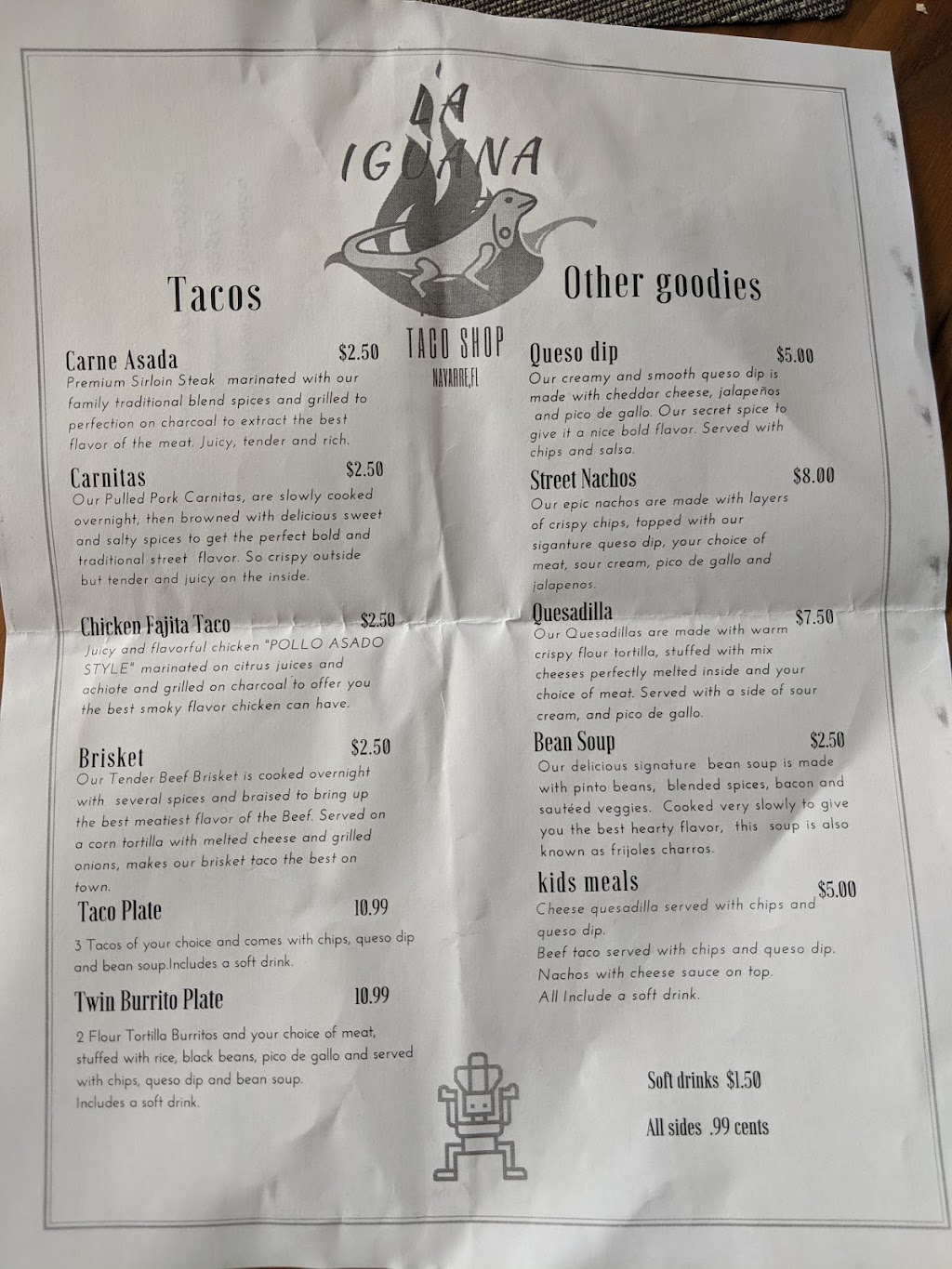 La Iguana Taco Shop | restaurant | 8508 Navarre Pkwy, Navarre, FL 32566, USA | 8506860850 OR +1 850-686-0850