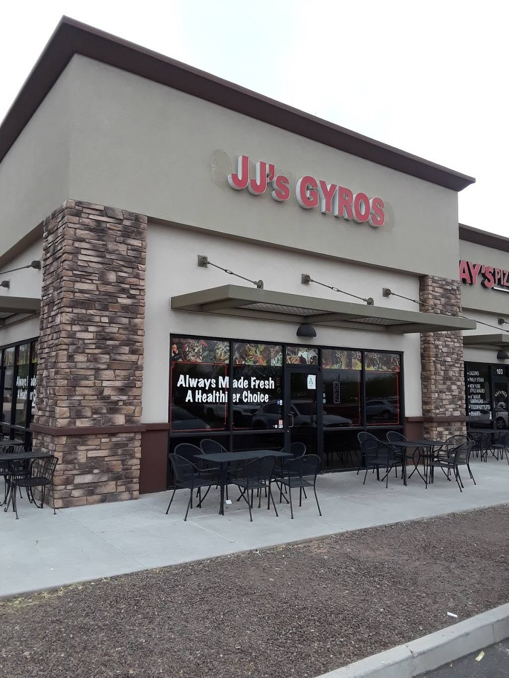Jjs Gyros | restaurant | 1855 W Deer Valley Rd Ste 101, Phoenix, AZ 85027, USA | 6235824976 OR +1 623-582-4976