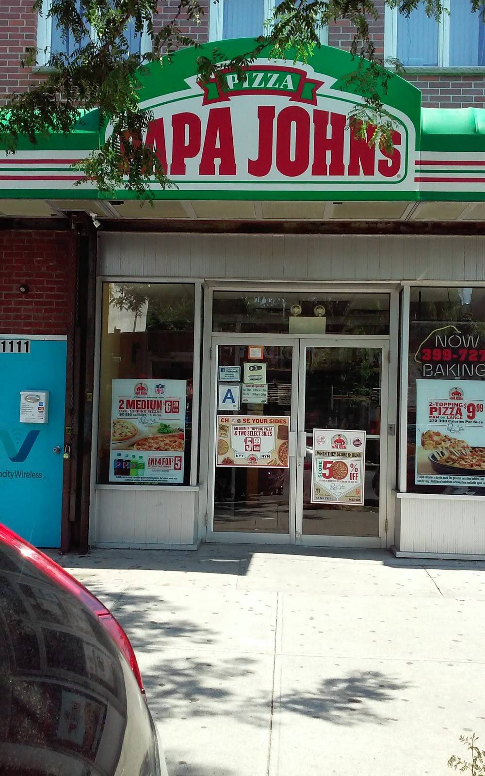 Papa Johns Pizza | restaurant | 1111 Fulton St, Brooklyn, NY 11238, USA | 7183997272 OR +1 718-399-7272