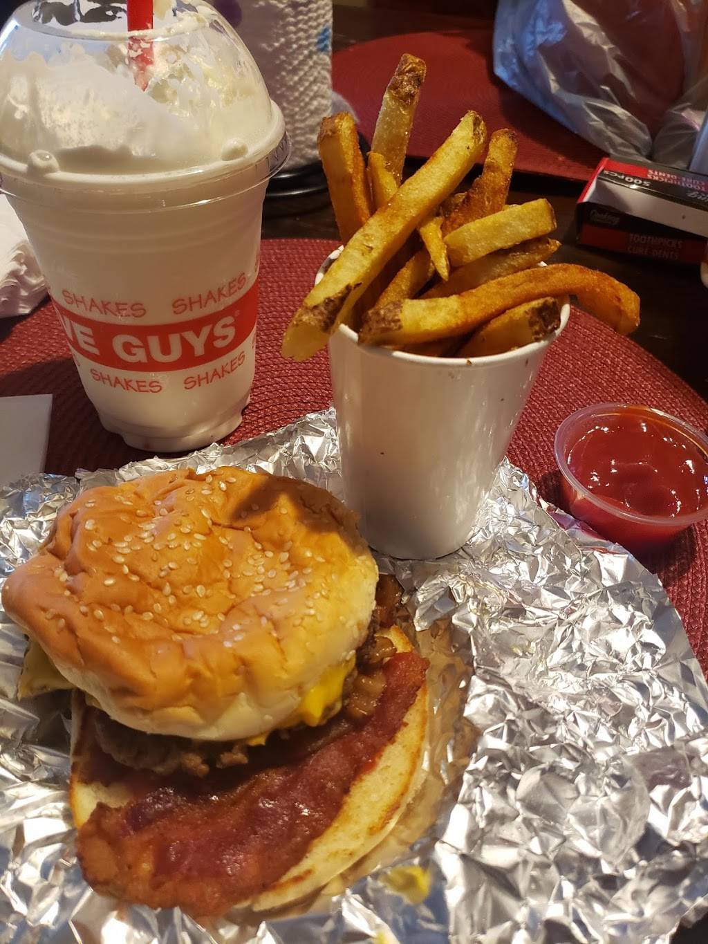 Five Guys | meal takeaway | 1948 W Ridge Rd, Greece, NY 14626, USA | 5857307922 OR +1 585-730-7922
