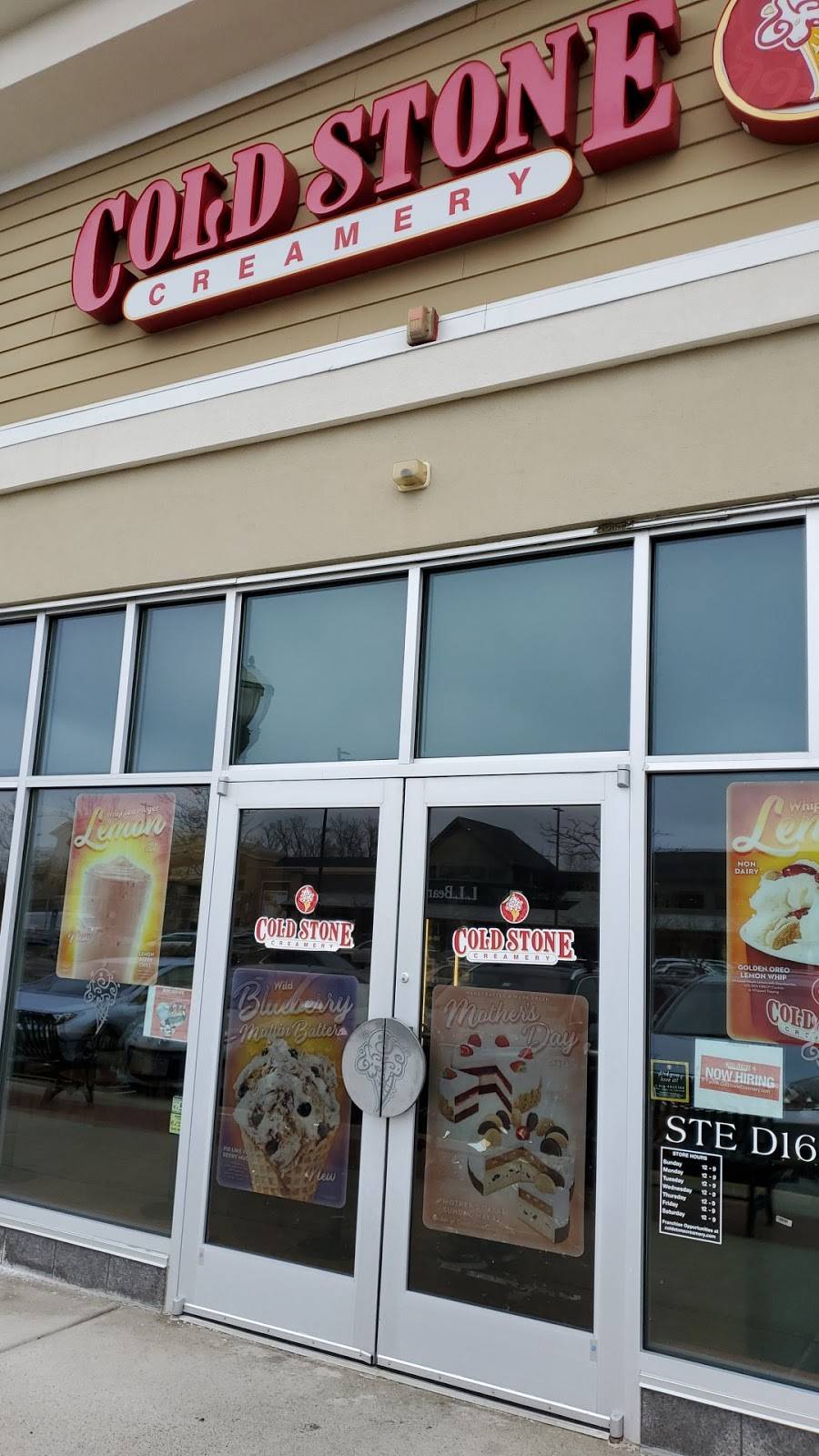 Cold Stone Creamery | bakery | 280 School St Ste D160, Mansfield, MA 02048, USA | 7747192314 OR +1 774-719-2314