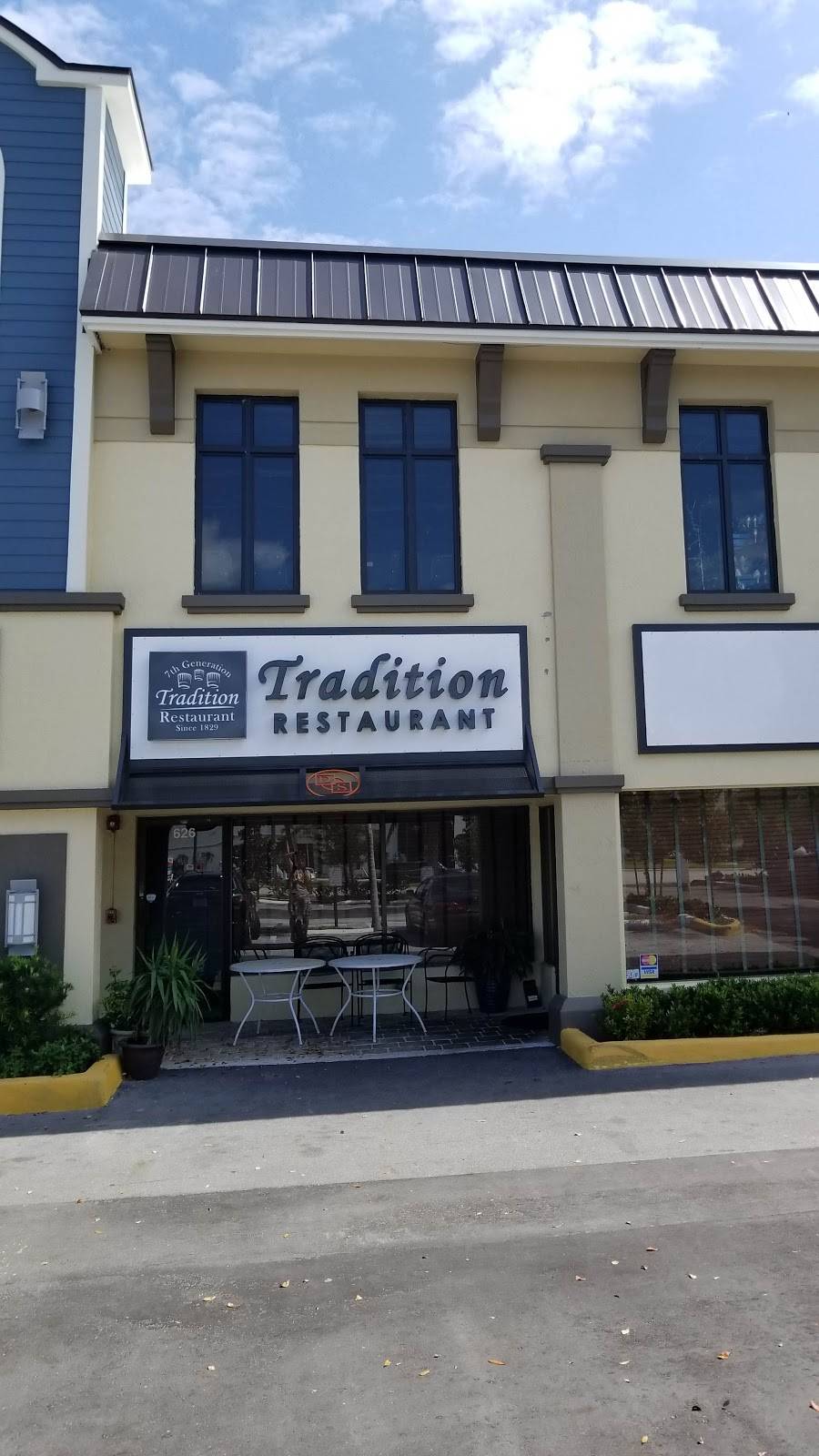 Tradition Restaurant | restaurant | 626 Federal Hwy, Deerfield Beach, FL 33441, USA | 9544806464 OR +1 954-480-6464