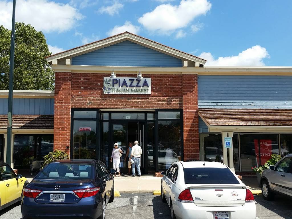 Piazza Italian Market | restaurant | 218 N Washington St, Easton, MD 21601, USA | 4108208281 OR +1 410-820-8281