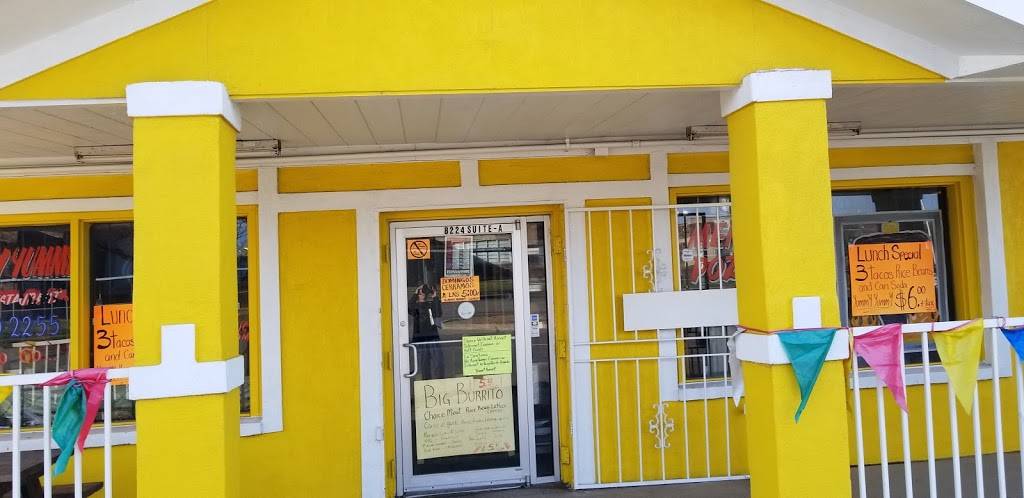 Yummy Yummy Mexican Restaurant | restaurant | 2103, 8224, Lake June Rd, Dallas, TX 75217, USA | 2143092255 OR +1 214-309-2255