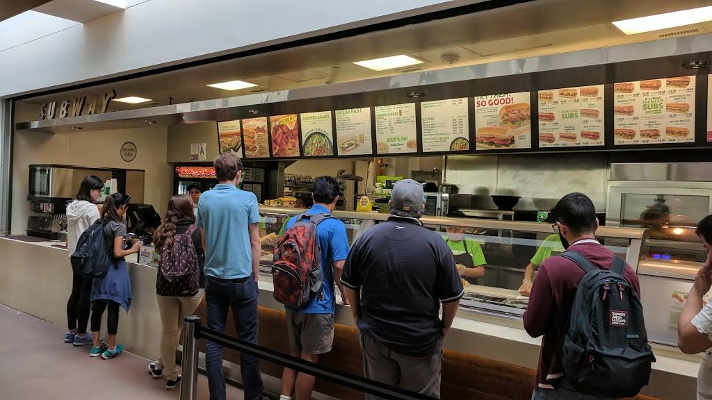 Subway Restaurants | restaurant | S Campus Student Ctr Crt of Sc, University of California, Los Angeles, 617 Charles E Young Dr E, Los Angeles, CA 90095, USA | 3102069445 OR +1 310-206-9445