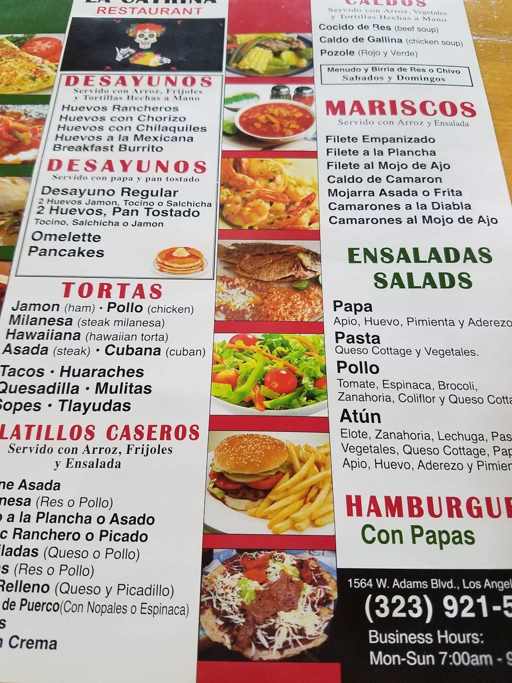 El Asado Restaurant | restaurant | 1564 W Adams Blvd, Los Angeles, CA 90007, USA | 3239215676 OR +1 323-921-5676