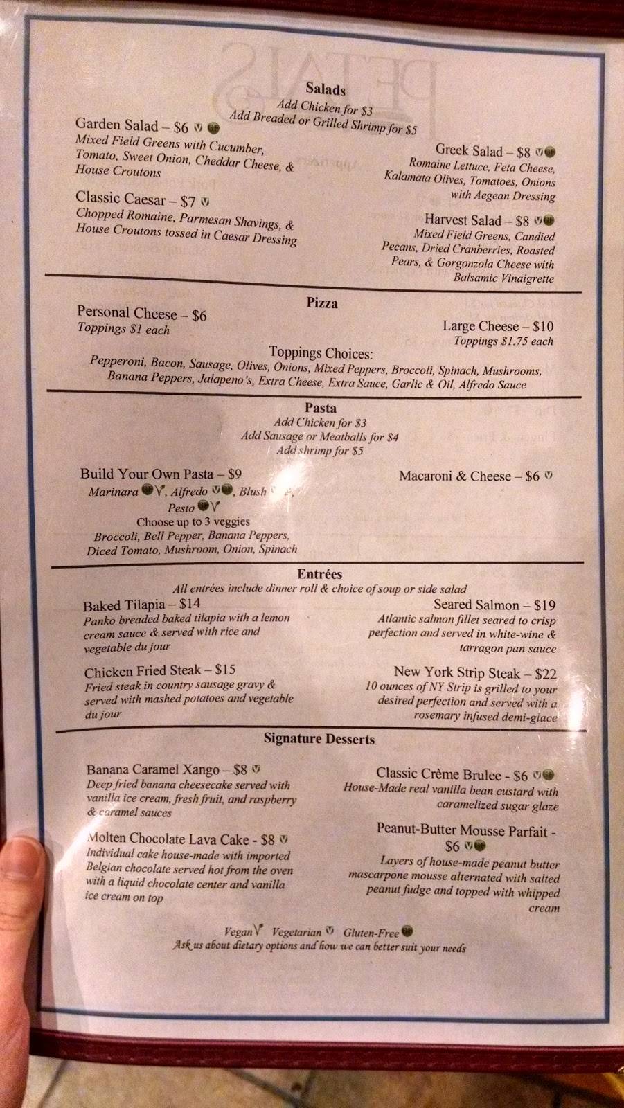 Petals | restaurant | 5257 W Henrietta Rd, West Henrietta, NY 14586, USA | 5853591800 OR +1 585-359-1800