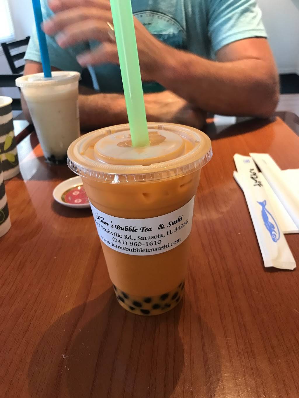 Kams Bubble Tea & Sushi | cafe | 1813 Fruitville Rd, Sarasota, FL 34236, USA | 9419601610 OR +1 941-960-1610