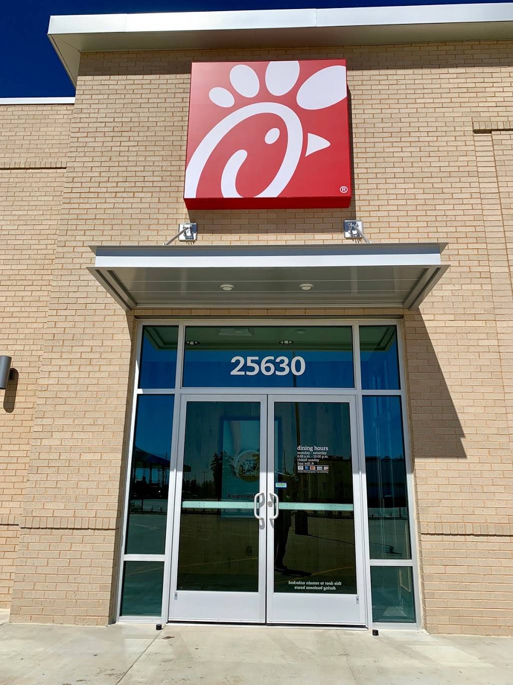 Chick-fil-A | restaurant | 25630 Kuykendahl Rd, Tomball, TX 77375, USA | 2815169500 OR +1 281-516-9500