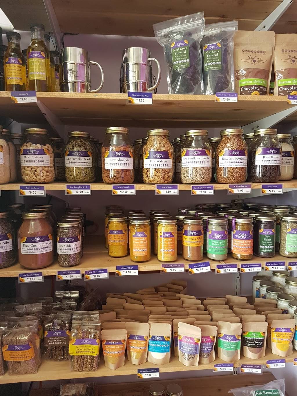 Lydias Health Foods | restaurant | 1390 N McDowell Blvd suite e, Petaluma, CA 94954, USA | 7079920776 OR +1 707-992-0776