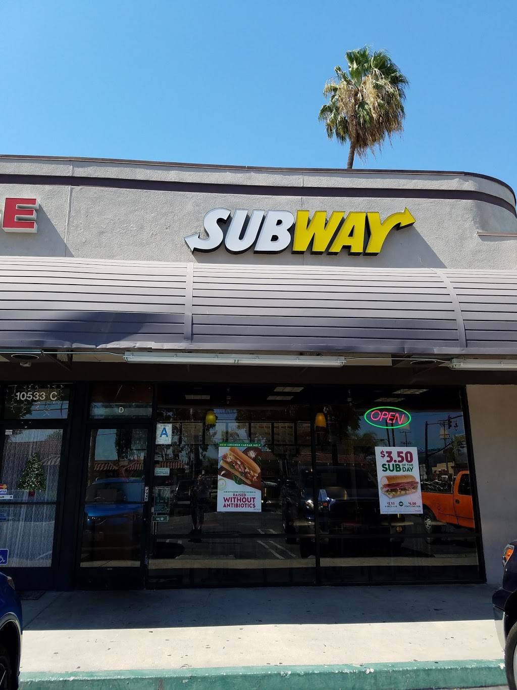 Subway Restaurants | restaurant | 10533 Garvey Ave Unit D, El Monte, CA 91733, USA | 6264544890 OR +1 626-454-4890