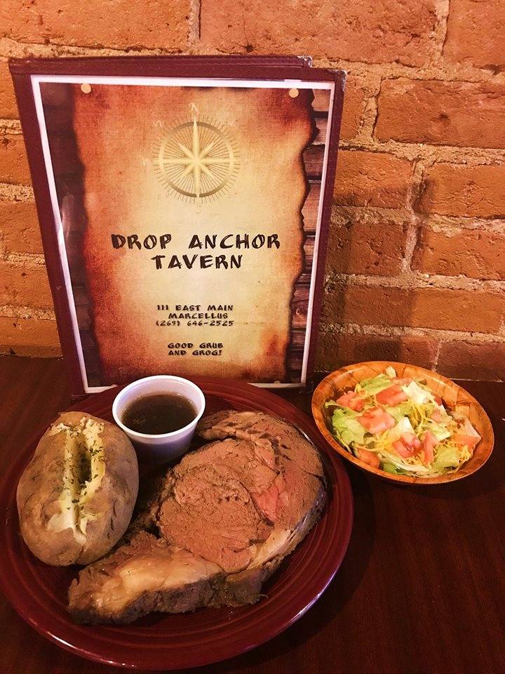 Drop Anchor Tavern | restaurant | 111 E Main St, Marcellus, MI 49067, USA | 2696462525 OR +1 269-646-2525