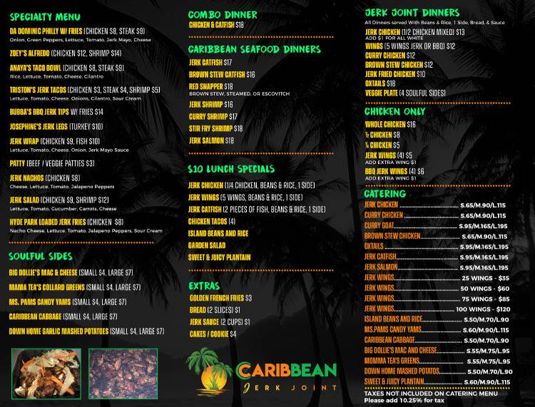 Caribbean Jerk Joint | restaurant | 1400 E 47th St, Chicago, IL 60653, USA | 7739665713 OR +1 773-966-5713