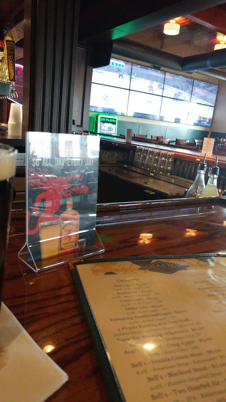 Coachs Sports Bar & Grill | restaurant | 2046 S Bend Ave, South Bend, IN 46635, USA | 5743875601 OR +1 574-387-5601