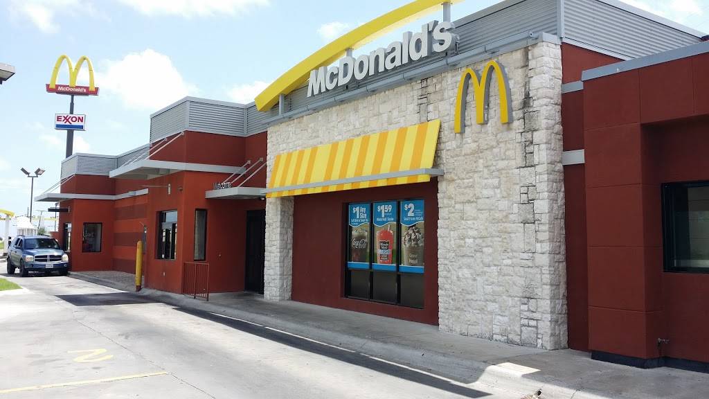 McDonalds | cafe | 301 S Hwy 77, Robstown, TX 78380, USA | 3613878712 OR +1 361-387-8712