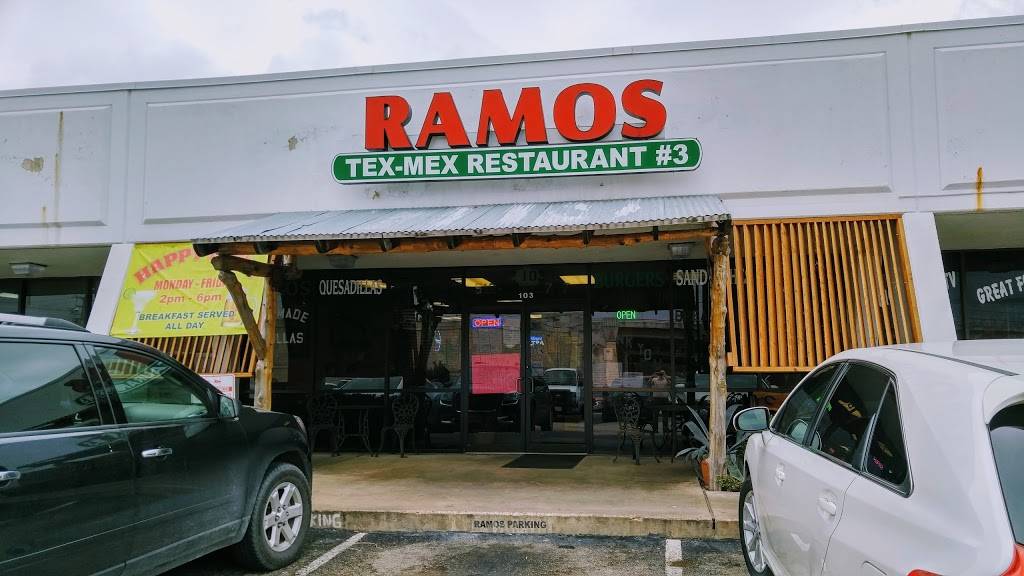 Ramos Restaurant III | restaurant | 14611 MoPac Expy # 103, Austin, TX 78728, USA | 5122460727 OR +1 512-246-0727