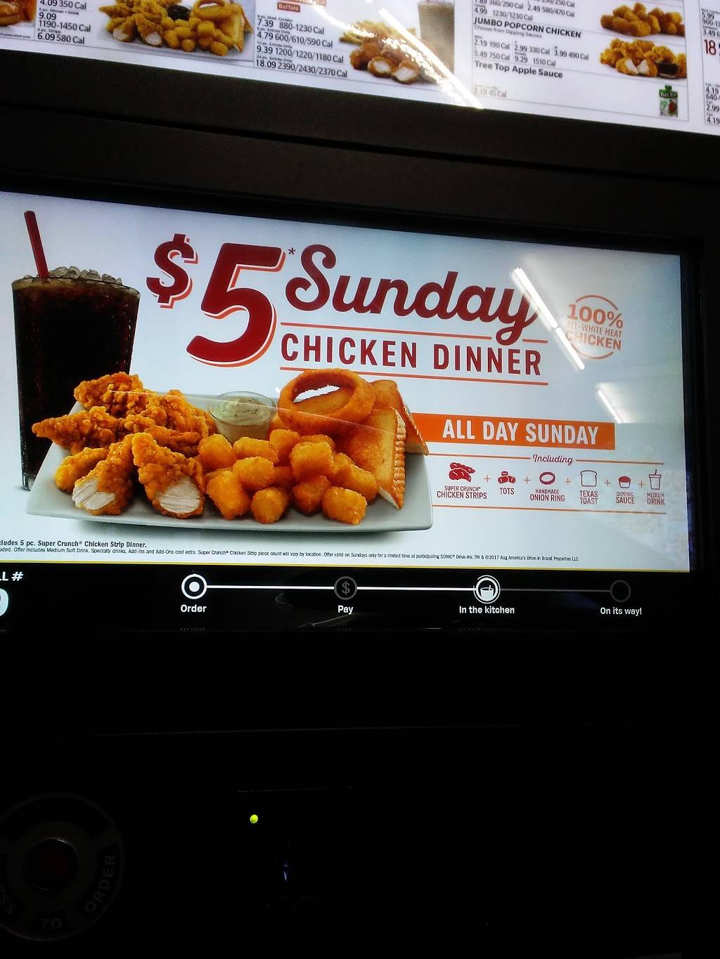 Sonic Drive-In | restaurant | 3700 W 4th St, Hattiesburg, MS 39402, USA | 6012641244 OR +1 601-264-1244
