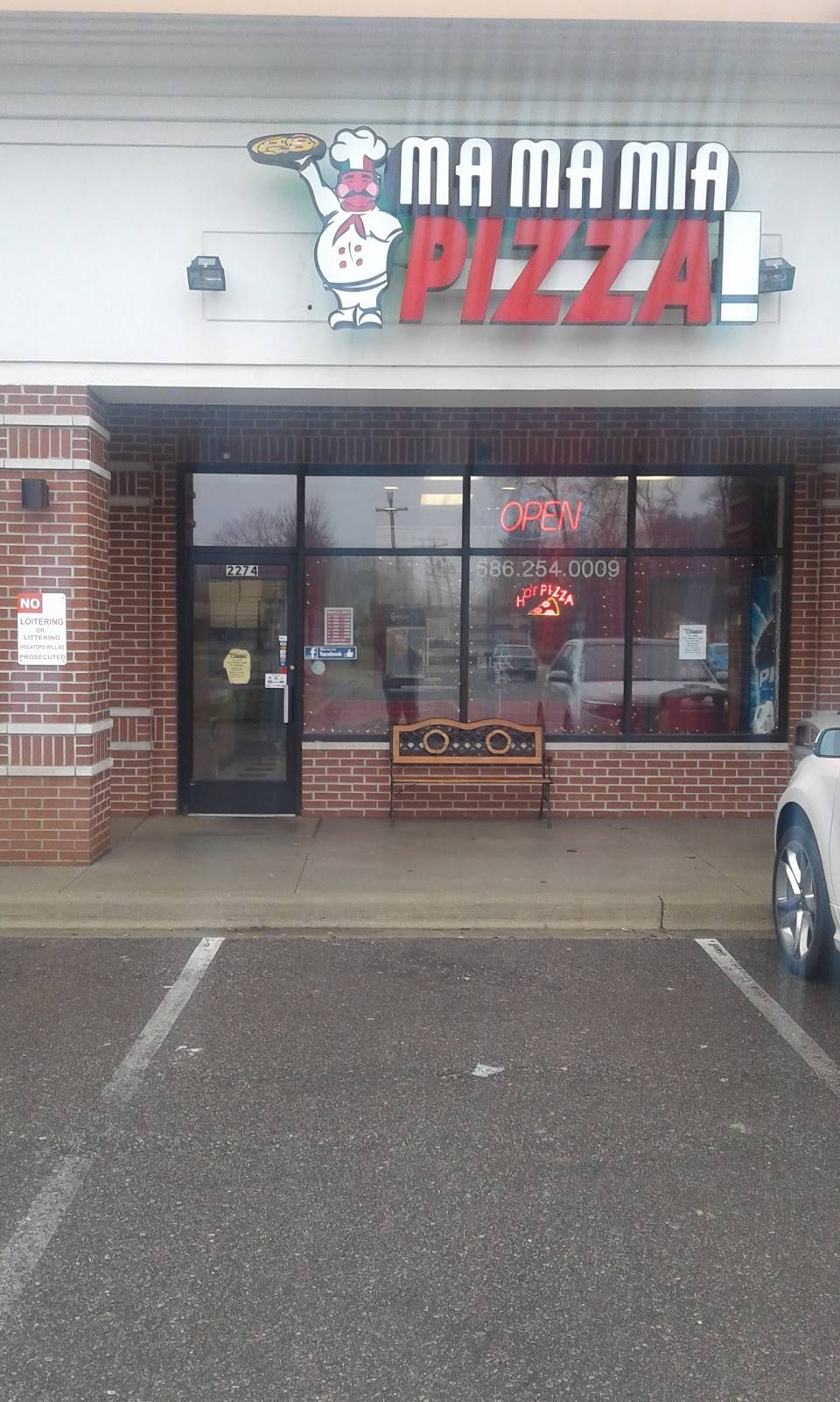 MaMa Mia Pizza | restaurant | 2274 Auburn Rd, Shelby Charter Twp, MI 48317, USA | 5862540009 OR +1 586-254-0009