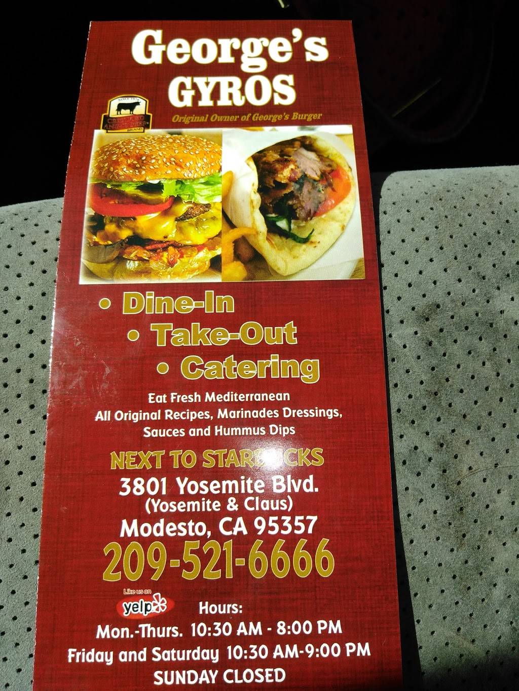 Zanga Mediterranean Cuisine | restaurant | 3801 Yosemite Blvd, Modesto, CA 95355, USA | 2095216666 OR +1 209-521-6666