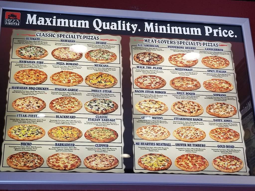 Pizza Pirates | restaurant | 2092 S Garey Ave, Pomona, CA 91766, USA | 9095901700 OR +1 909-590-1700