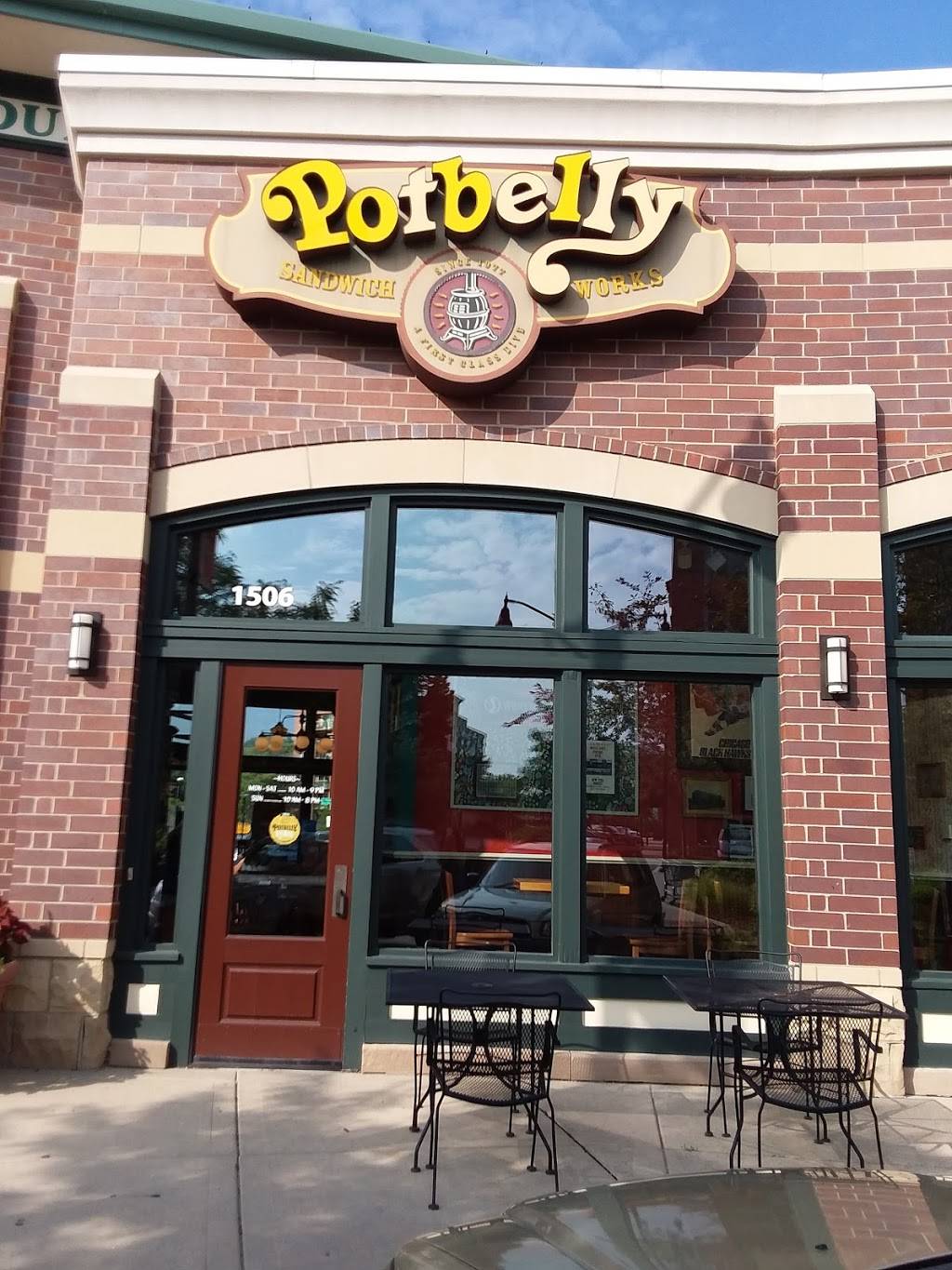 Potbelly Sandwich Shop | restaurant | 1506 Market St, Des Plaines, IL 60016, USA | 8472975454 OR +1 847-297-5454